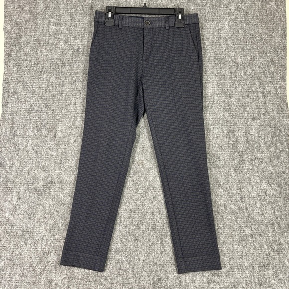 Scotch & Soda Mens Dress Pants W28 Houndstooth Slim Fit Business Formal Office - Picture 1 of 11